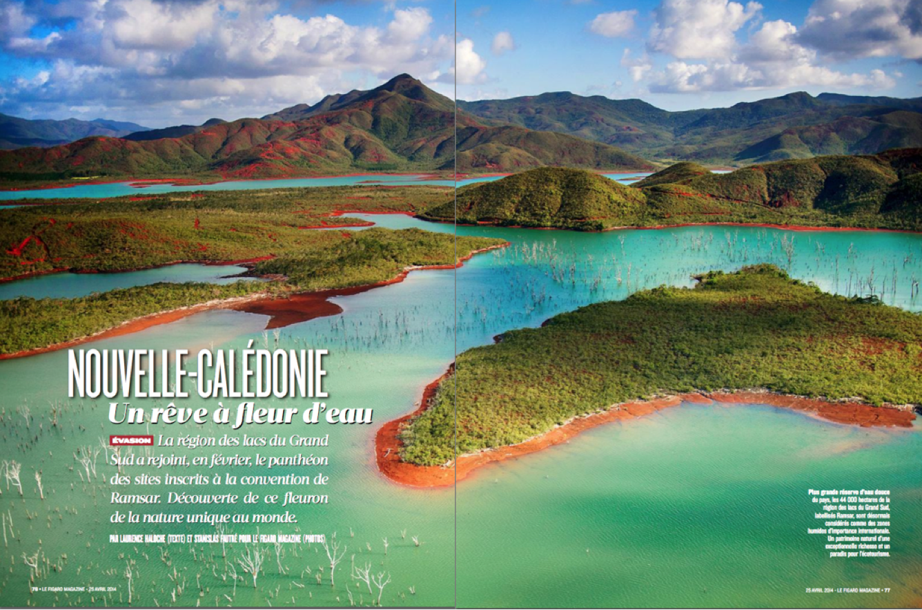 Figaro Magazine : 7 et 12 pages sur la Nouvelle-Calédonie