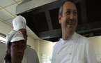 Production audiovisuelle pour "A touch of France" à Nouméa : Didier Clément au Lycée Escoffier