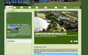 Antipode réalise et lance le site du Golf de Tina