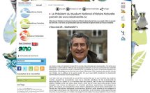 Gilles Boeuf, Président du Muséum National d'Histoire Naturelle parrain de www.biodiversite.nc